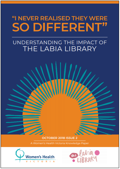Labia Library knowledge paper front cover