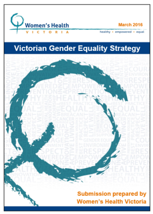 Victorian gender equality strategy submission