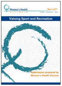 Valuing sport and recreation submission