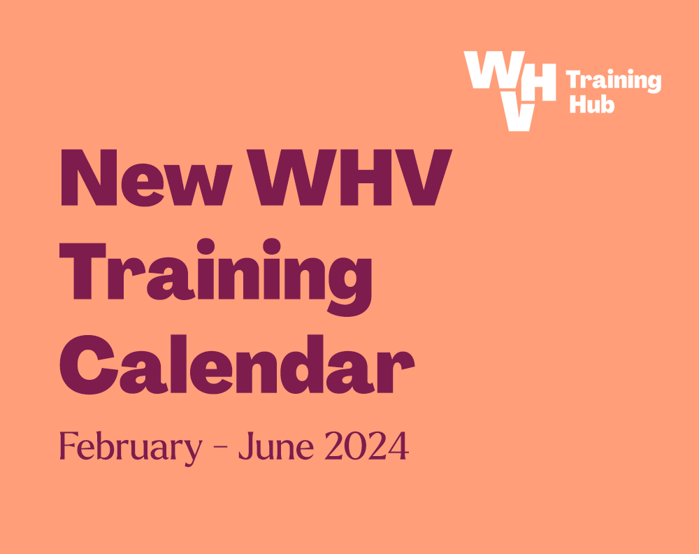 WHV-training-calendar