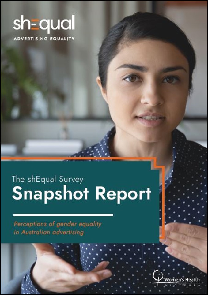 The shEqual Survey snapshot report cover image