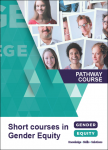 Short courses in gender equity: Pathway Course brochure cover image