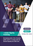 Gender equity training: Gender Equality Act 2020 (Vic.) cover image