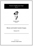 Women and genital cosmetic surgery Issues Paper