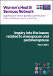 WHSN submisson to Inquiry into menopause and perimenopause