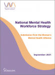 WMNA Submission to the National Mental Health Workforce Strategy cover image