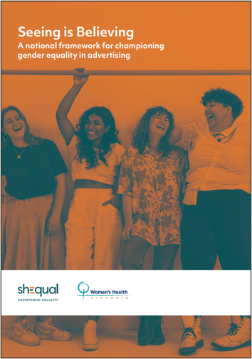 Seeing is Believing: a national framework for championing gender equality in advertising
