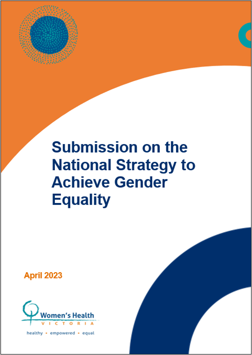 Submission on the National Strategy to Achieve Gender Equality