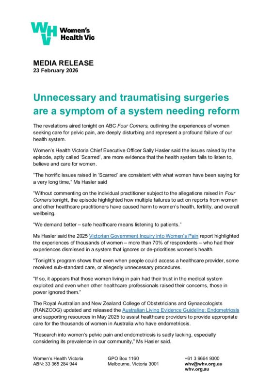 Unnecessary and traumatising surgeries are a symptom of a system needing reform